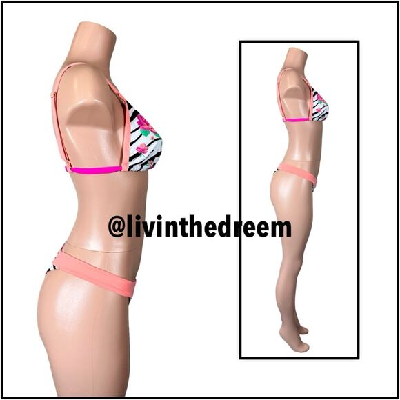 Beach Bunny Alex Micro Triangle Top XL &  Naomi Micro Tango M $170 - Picture 9 of 14